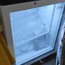 KoolMore 4.5 cu ft Countertop Medical Pharmacy Refrigerator with Emergency Backup Battery for Temperature Display and Alarm in White, UL Listed (KM-PHR-45C)