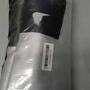 Black Grey Short Blackout Curtains 45 inch Length 2 Panels Set White Grey Modern Abstract Geometric Drapes for Kitchen Black Out Curtains Insulated Room Darkening Small Window Curtains, 42Wx45L