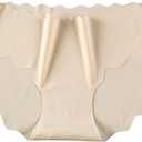 LIUguoo Women’s Seamless Hipster Underwear No Show Stretchy Panties Invisible Ice Silk Stretch Bikini Underwears for Women