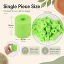 100 Pack 50mm Planter Inserts, Lightweight Filler for Large Planters