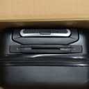 Wrangler 22" Hard side Spinner Carry-On Luggage, Black