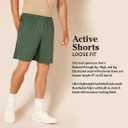 Amazon Essentials Men's Athletic Basketball Gym,Performance Tech Loose-Fit Training Shorts, Pack of 2 (X-Large, Black/Black)