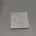 Art3d 102-Piece Peel and Stick Tile Backsplash for Kitchen Bathroom, 3in.  6in. Stick on Subway Tile White Granite