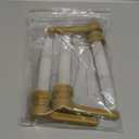 Tanlade 3 Pcs Coffee Syrup Pump Dispenser Sauce Dispenser Pumps for Syrup Bottles 64 Oz, Gold