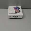 AUCELI Motorcycle Phone Mount, ABS Quick Release Bike Phone Holder for 4.7''-7.2'' Phones, Anti Shake with 360 Rotatable Phone Clip, Handlebar Clamp (Black)