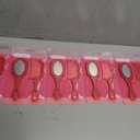 Pink Wicked mirror & comb set Pack of 5