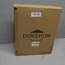 DOKEHOM 160L Double Laundry Basket with Removable Lid and Laundry Bags, Large Collapsible Laundry Hamper with 2 Sections (Dark Grey)