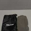 Maliton Inflatable Travel Foot Rest Pillow, Airplane Bed for Kids, Car Foot Leg Rest Pillow, Adjustable Height for Airplane, Car, Train, Home, Office(Dark Grey, 1 Pack)