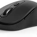 Wireless Mouse for Laptop, PC, Chromebook, Mac, MacBook, Silent Wireless Mouse with USB Nano Receiver, Side Button, 2400 DPI, Anti Slip Roller, 6 Button Ergonomics Cordless Computer Mice - Black