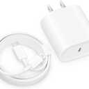 CXX Fast Charger i Phone, 20W USB C Block with 6Ft Cable Compatible with IP 14/14 Pro/14 Plus/14 Pro Max/13/13 Mini/13 Pro/13 Pro Max/12/11/X & More