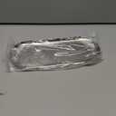 Fermus Stainless Steel Decorative Tray, Set of 2, 12 Inch Long, Jewelry Dish Cosmetics Organizer Bathroom Clutter Serving Platter Small Storage Tray, Oval, Silver