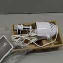 Vornado Pivot Clip Personal Air Circulator Fan with Multi-Surface Clip, Quiet Portable Fan for Office or Bedroom, 3 Speeds, Ice White