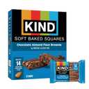 KIND Soft Baked Squares, Chocolate Almond Flour Brownie, Gluten Free, Healthy Snack Bars, 5g Protein, 6 Count, BBD 5/16/2026