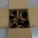 10 FT Christmas Bells Garland, Vintage Cow Bells Garland Gold Metal Bells with Jute Hanging Rope, Lucky Cowbell for Christmas Decoration,Perfect for Doors, Windows, Mantle, Wreaths, etc