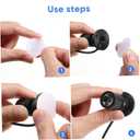 5V Small Spot Light Spotlight with USB Cable Showcase Spot Light USB Powered Led Spotlight 6000K Tiny Jewelry Light, Cool White Lighting Portable Fixture for Home Store Entryways Shelves, 1.5M Cable