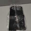 BFONS Silicone Faucet Handle Drip Catcher Tray, 24in x 5.55in, Black