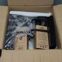 Vintage 3 Color Temperature Battery Operated Wall Lights with Faux-Wood Finish, Dimmable Remote Control Wall Lamp No Wiring Easy to Install, Cordless Rechargeable Wall Sconce for Hallway