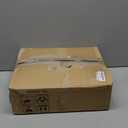 WLIVE Dresser with 3 Drawers, Fabric Nightstand, Cabinet with Wheels, Organizer Storage Dresser for Bedroom, Office, Closets, Sturdy Steel Frame, Easy Pull Handle, Rustic Brown Wood Grain Print