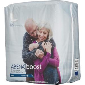 Abena BOOST Fluff Incontinence Pads - No Barrier/Flow-Through, (Sizes Normal To Extra Large) Extra Large, 20 Count