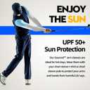 GOUNOD Arm Sleeves for Men Women,Compression Sleeves to Cover Arms for Men Working,Sun Sleeves for Men UV Protection (White)