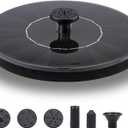 LAWOHO Solar Fountain Pump 1.5W Upgraded Submersible Solar Water Fountain Panel Kit for Bird Bath,Small Pond,Garden and Lawn