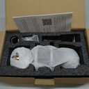 Smart Fingerprint Door Knob, Bedroom Door Lock with App Control, Silver | Bluetooth App Control, Auto-Lock, Keyless Fingerprint Entry and Backup Keys for Bedroom, Apartment and Interior Doors