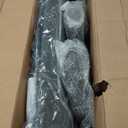 4 Seater Wagon Stroller, Large Wagon for Kids 2 3 Toddler Travel All Terrain Daycare Quad Triple Twin Double Side by Side Stroller with Canopy Convertible Seats (Dark Grey)