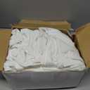 Silkfly 20 Pcs Cotton Tote Bags Bulk for Tie Dying Bohemia Tie Dye Blank Grocery Shopping Cloth Bag Multi Purpose Bags(15 x 16 Inch)