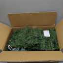 Super Long 8 Modes & Timer 18 Ft Prelit Christmas Garland for Outdoor Indoor Stair Porch 100 Warm White Lights 470 Realistic Snowy Branch Tips Red Berries Pinecone Xmas Garland Decorations Door Mantle