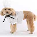 Dog Cook Costume PS20050 M (11" Neck Girth,15.7" Chest)
