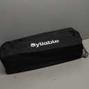 Camping Table Folding Portable Camp Aluminum Fold Up Lightweight Roll Up Table Adjustable Height with Carry Bag Indoor Outdoor for Camping, Picnic, Backyard, BBQ, Patio, Black (36.8"L x 21.9"W x (21.5-29.5)"H)