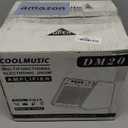 Coolmusic DM20 20W Bluetooth Personal Monitor Amplifier Electric Drum Amplifier Speaker,Keyboard Speaker with USB Interface(Including E-Drum Noise-Reduction Cable) (Black)