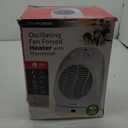 Pro Fusion Heat FH-101A 750/1500 Watt White Oscillating Fan & Heater