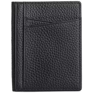 Cow Leather Wallet for Men Male Real Cow Vintage Handmade Clutch Purse Card Holder Phone Bag (D)