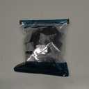 Rectangle Chair Leg Protectors for Hardwood Floors,16 PCS Silicone Covers to Protect Wood Tile Floors Felt Pads Furniture Leg Caps Reduce Noise. Easy to Move.(Black,0.5 x 2 Inch,Rectangular)