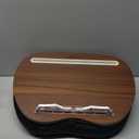 JARLINK Lap Beanbag Book Stand, Hands-Free Reading Pillow Stand for Neck Support, Comfortable Beanbag Book Holder for Bed, Sofa, Dorm Room, Travel (Muted Gray)