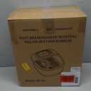 Foot Spa Bath Massager with Heat, Epsom Salt,Bubbles, Vibration and Red Light, Tub for Stress Relief,Foot Soaker, Christmas Gifts Birthday Gifts for Mom Dad Women Men Her Him (Black/White)