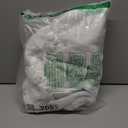 Dremisland Christmas Tree Skirt,36inches Large White&Silver Luxury Faux Fur Tree Skirt with Snowflakes Super Soft Thick Plush Tree Skirt for Xmas Tree Decoration