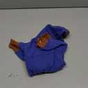 Winter Thin Dog Onesie Jumpsuit,Soft Warm Pet Turtleneck Sweater Stretchy Clothes for Small Medium Large Dogs_M(Blue)