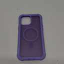 for iPhone 13 Pro Max case, with [Compatible with MagSafe][Military Grade Drop Protection][Heavy Duty Protection][Non-Slip][Shockproof] with 2-Layer Durable Bumper Phone Case 6.7''-Dark Purple
