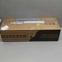 Portable Piano Keyboard, Semi-Weighted Folding Digital Piano 88 Key, Full Size, Wood Grain, Electric Piano Keyboard w/MIDI Bluetooth, Suitable for Adult, Toddler, Kids (Black)