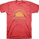 Kerusso Wanna Taco Bout Jesus Lettuce Pray Red Heather Cotton Crew Neck Christian Graphic T-Shirt Jesus Shirt (XX-Large)