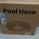 Sepetrel Manual Pool Vacuum Hose 1-1/2" x 35ft, Kink-Free Swivel Cuff Heavy Duty Spiral Wound Pool Cleaner Hose for Inground & Above Ground Pools, Skimmer,Not for Automatic Cleaners