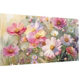 JOOZ Large Diamond Painting Kits for Adults - DIY 5D Flowers Diamond Art Kits for Adults, Full Drill Flowers Diamond Art Painting, Gem Art Kits for Home Wall Decor (27.5 X 15.7 Inch)