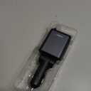 LISEN Retractable Car Charger, Gifts for Him Her, Car Adapter USB C Fast Charger, gifts for Mothers Day Travel Essentials kits Car Accessories for Men Women Gifts for iPhone 17 16 15 14 13 Samsung S26 (Grey)