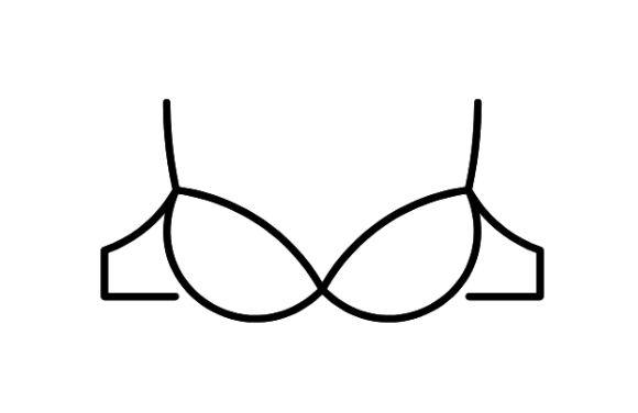 Women's Sexy Lingerie Set of 3, Black, Size M