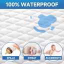 Pro Goleem Baby Bassinet Mattress Pad 32"x16" Oval, Waterproof Soft Cover Gel Memory Foam, Dual Side Cradle Mattress fit Moses Basket/Fisher-Price Series/Delta Children/DreamOnMe