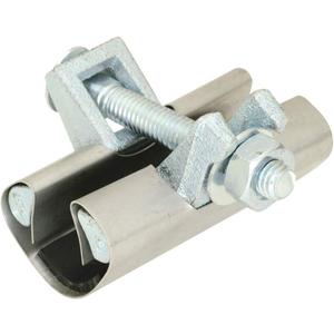 Eastman 1/2 Inch IPS Pipe Repair Clamp, 3 Inch Length, Stainless Steel, 45181