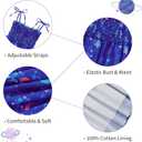 Vieille Toddler Baby Girls Summer Dress Sling Straps Princess Sundress Floral Printed Casual Beach Holiday Dress 1-6 Years (2-3T, Galaxy)