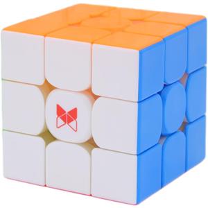 Bukefuno QY Tornado V3 M 3"x3" Flagship Magnetic Speed Magic Cube QY Toys Man Tornado V3M 3"x3"x3" Stickerless Cubes Puzzle(Magnetic Core Flagship)